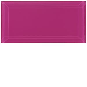 Clear Glass Short Brick Bevelled Tiles - Perfume