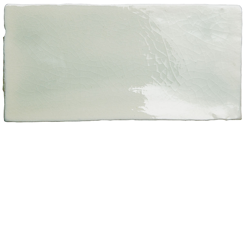 Vintage - chiffon hand made crackle glazed tile