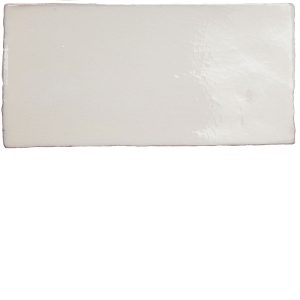 Vintage - lace hand made crackle glazed tile