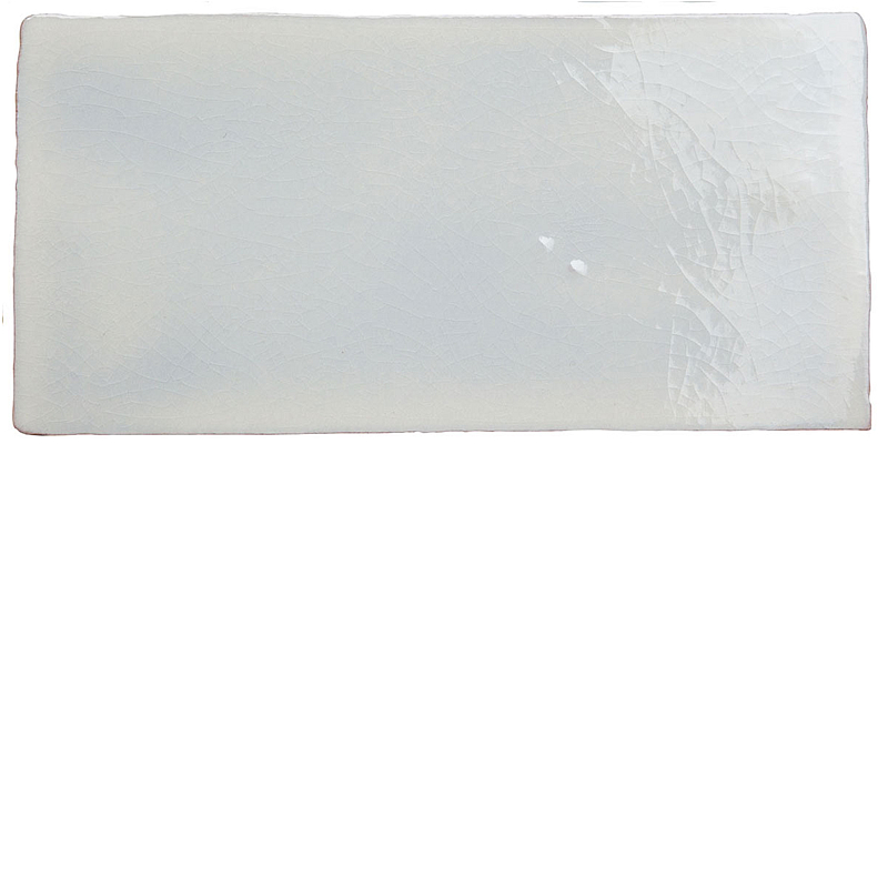 Vintage - silk hand made crackle glazed tile