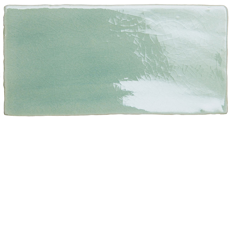 Vintage - velvet hand made crackle glazed tile