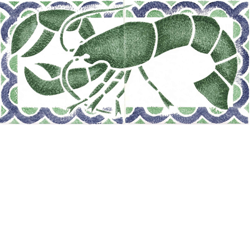 Hand painted Tiles - Seaside - Tiles of Stow