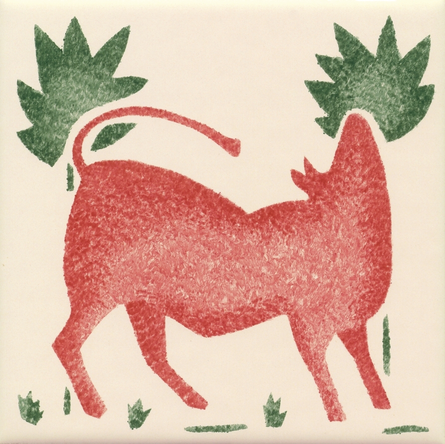 Hand painted Tiles - Les Animaux - Tiles of Stow