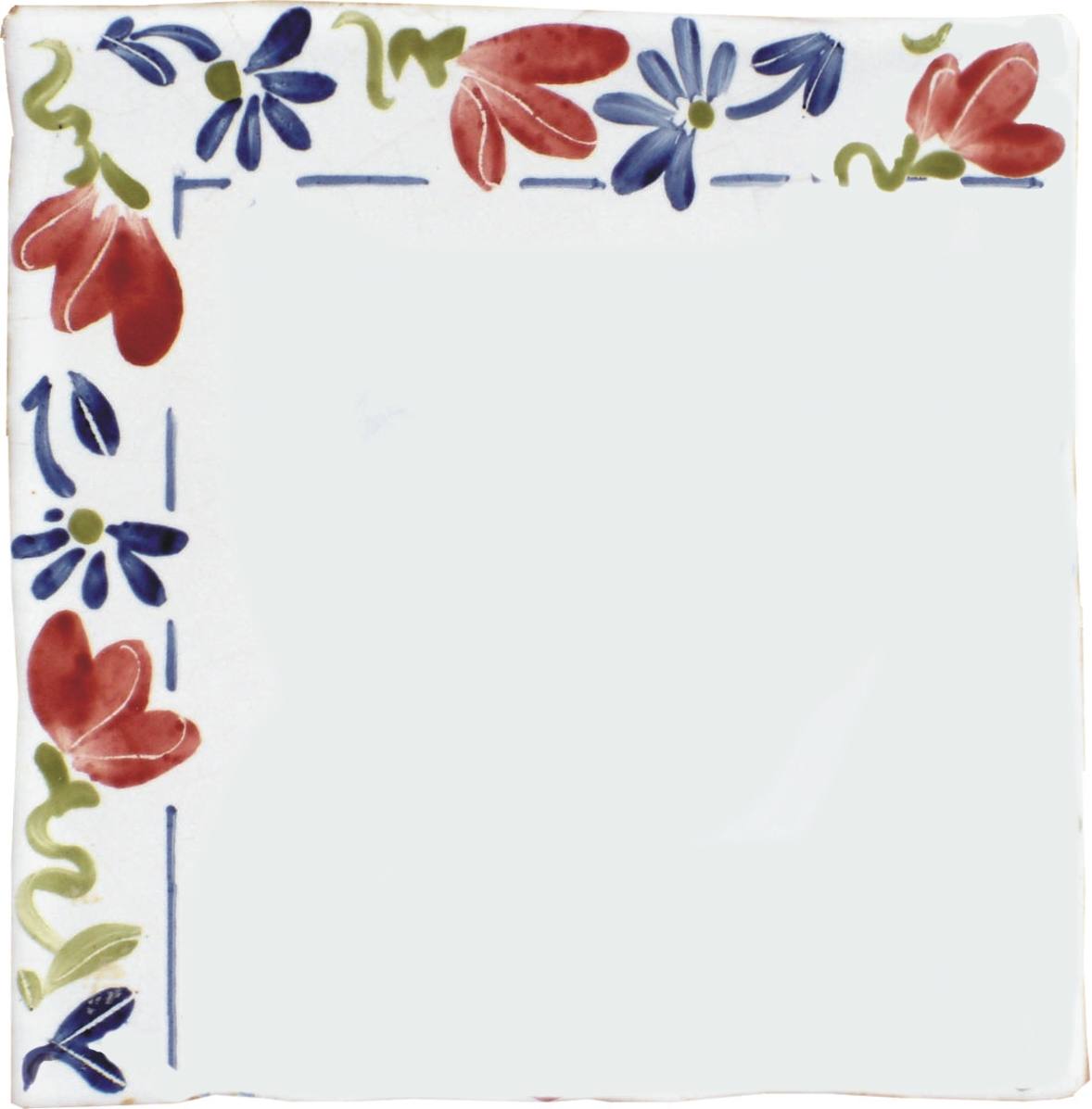 Hand painted Tiles - Birds & Flowers - Tiles of Stow