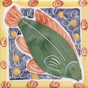 Hand painted Tiles - Brighton - Tiles of Stow