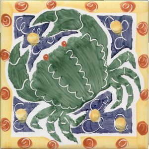 Hand painted Tiles - Brighton - Tiles of Stow
