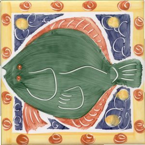 Hand painted Tiles - Brighton - Tiles of Stow