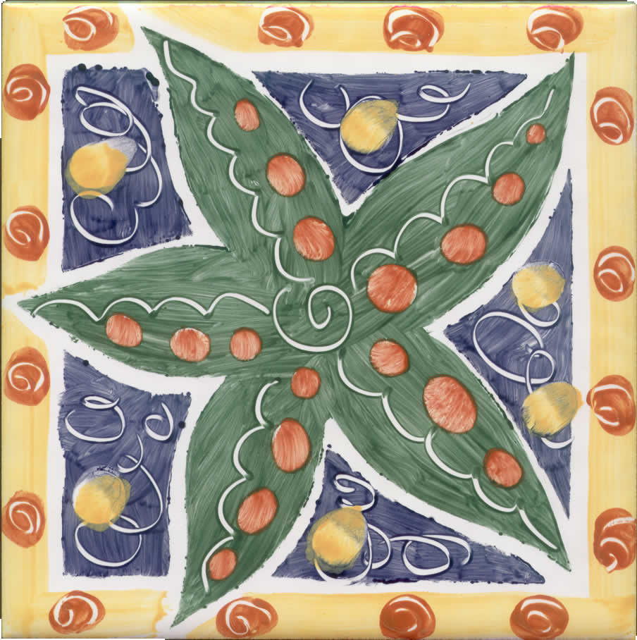 Hand painted Tiles - Brighton - Tiles of Stow