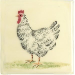 Hand painted Tiles - Maran Hen - Tiles of Stow