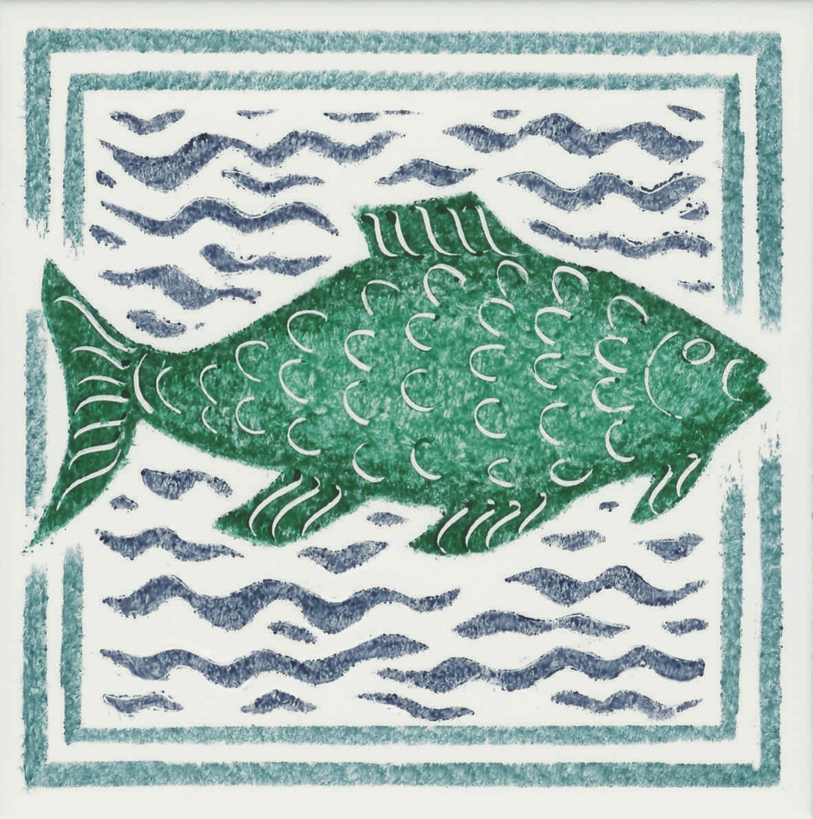 Hand painted Tiles - Marine Life - Tiles of Stow
