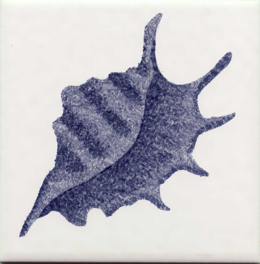 Hand painted Tiles - Fruits de Mer - Tiles of Stow