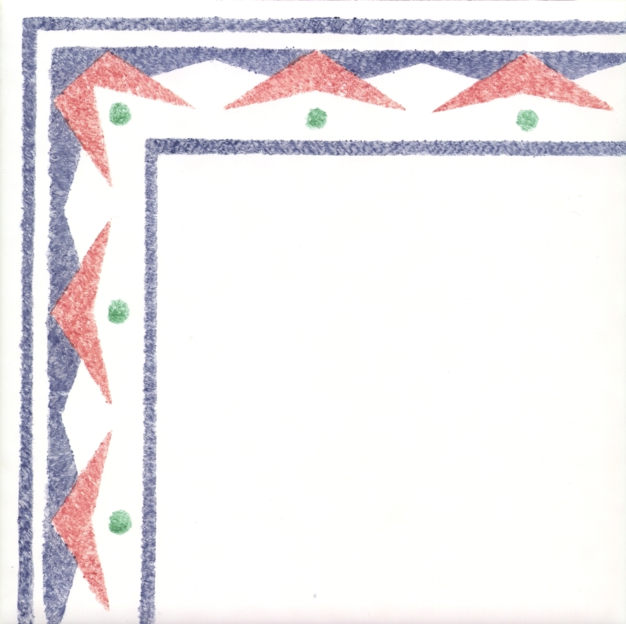 Hand painted Tiles - Fruits de Mer - Tiles of Stow