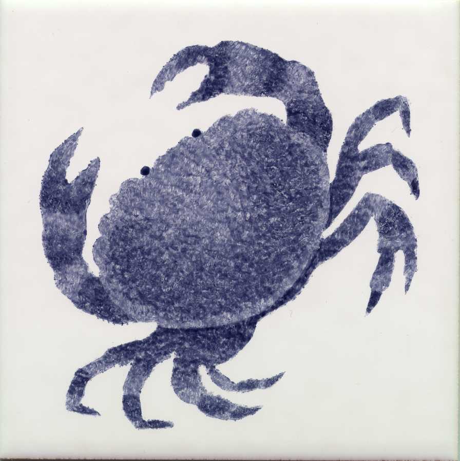 Hand painted Tiles - Fruits de Mer - Tiles of Stow