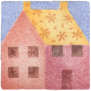 Hand Stenciled Tiles - Patchwork - Tiles of Stow