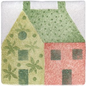 Hand Stenciled Tiles - Patchwork - Tiles of Stow