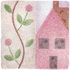 Hand Stenciled Tiles - Patchwork - Tiles of Stow