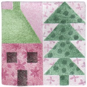 Hand Stenciled Tiles - Patchwork - Tiles of Stow