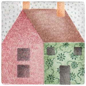 Hand Stenciled Tiles - Patchwork - Tiles of Stow