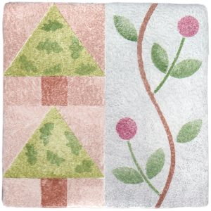 Hand Stenciled Tiles - Patchwork - Tiles of Stow