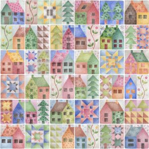 Patchwork - 36 tile panel