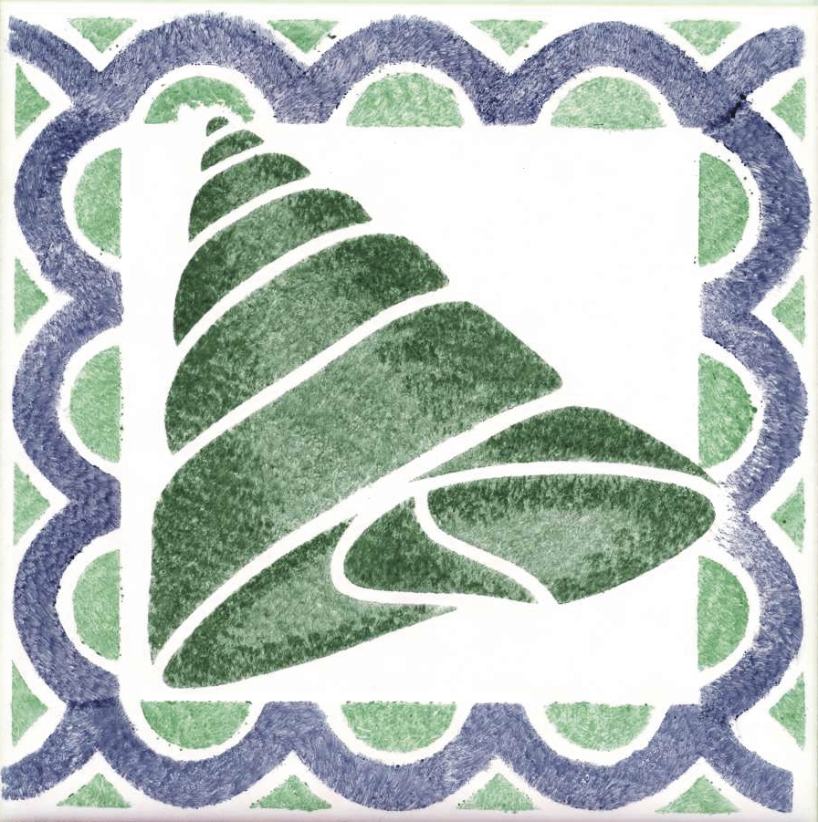 Hand painted Tiles - Seaside - Tiles of Stow