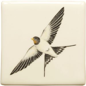 Hand painted Tiles - Swift - Tiles of Stow