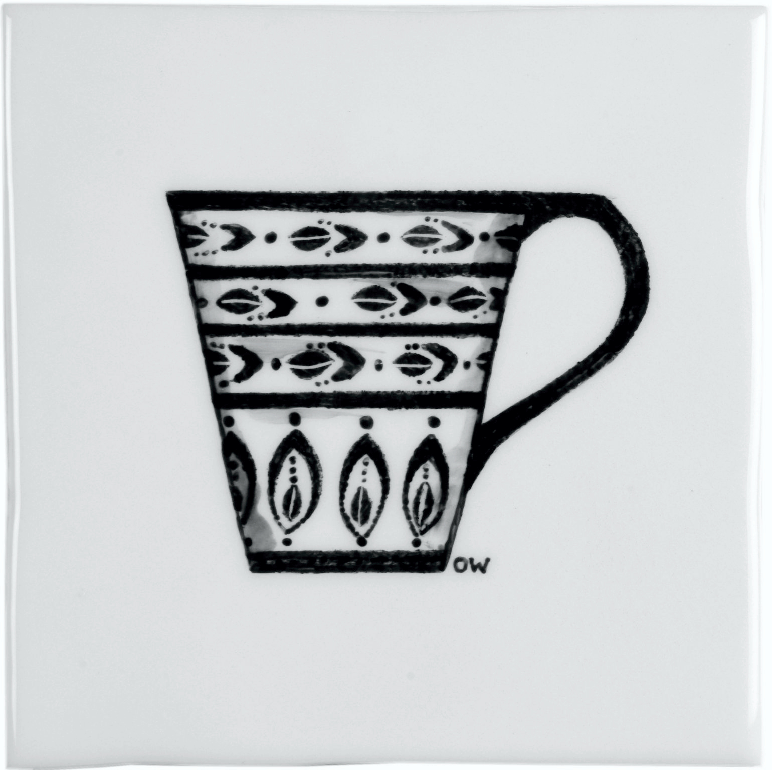 Hand painted Tiles - Tearoom - Tiles of Stow
