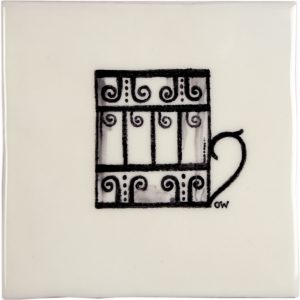 Hand painted Tiles - Tearoom - Tiles of Stow