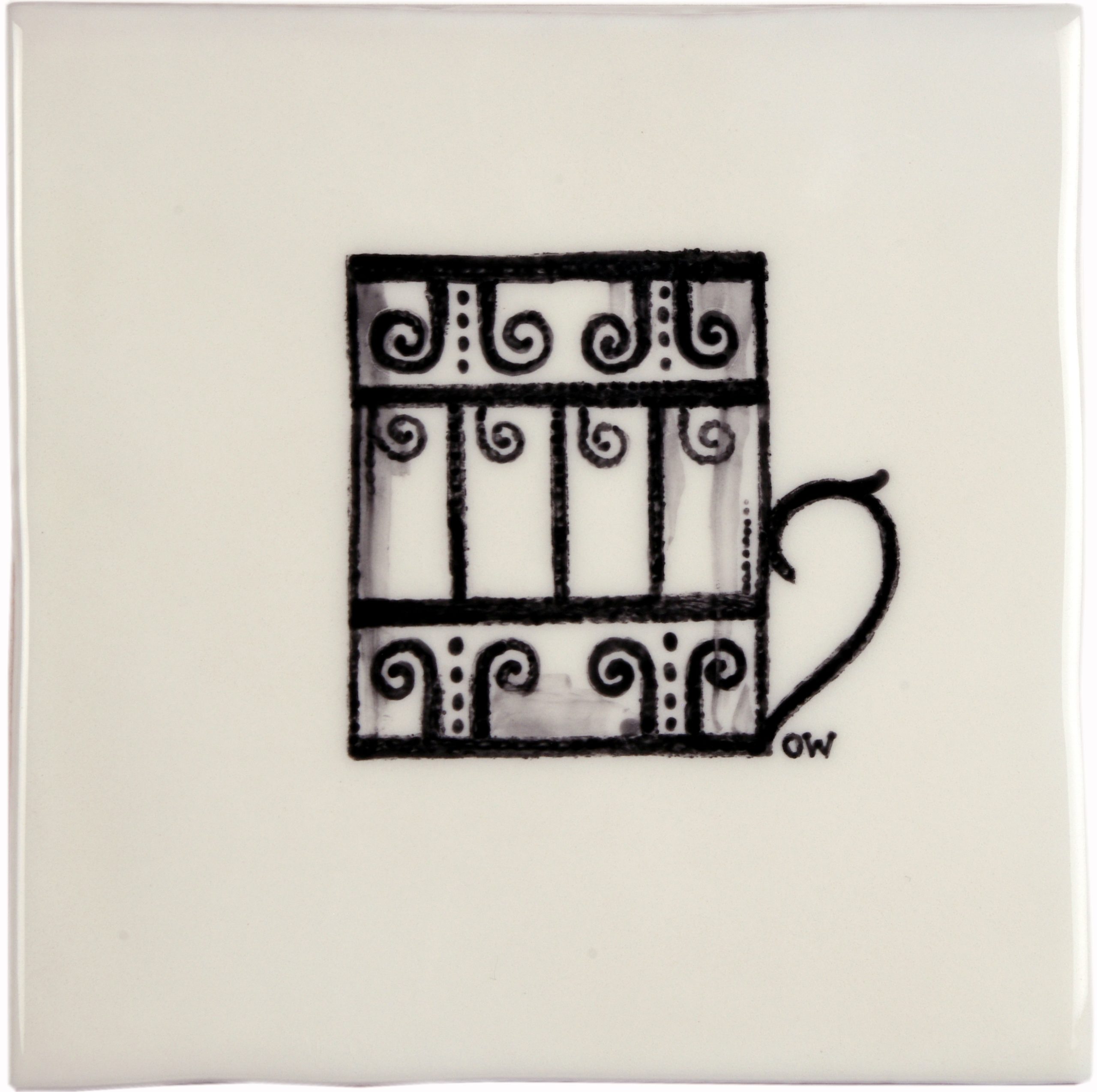 Hand painted Tiles - Tearoom - Tiles of Stow