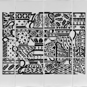 Hand painted Tiles - Tearoom - Tiles of Stow