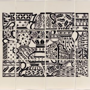 Hand painted Tiles - Tearoom - Tiles of Stow