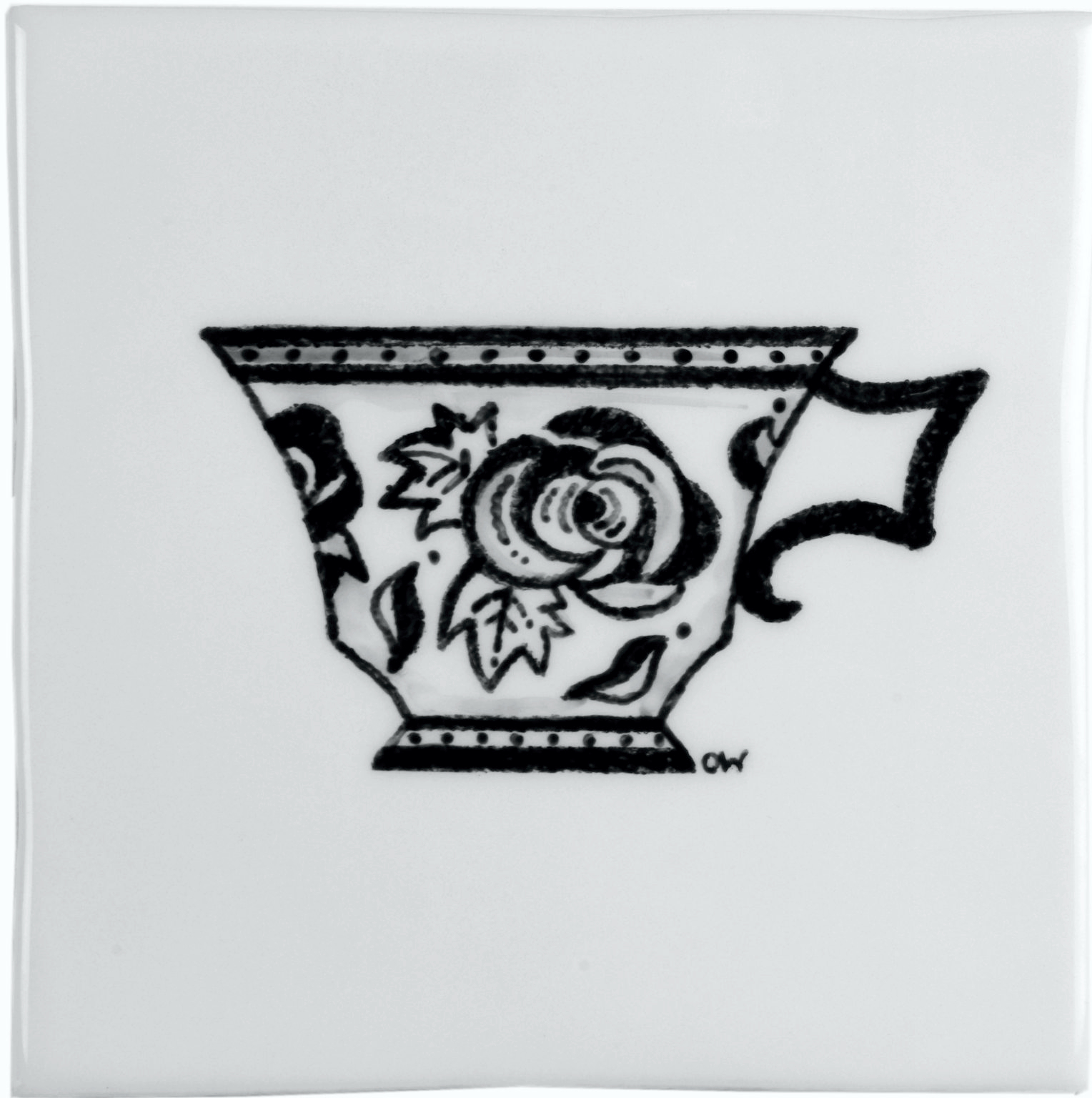Hand painted Tiles - Tearoom - Tiles of Stow
