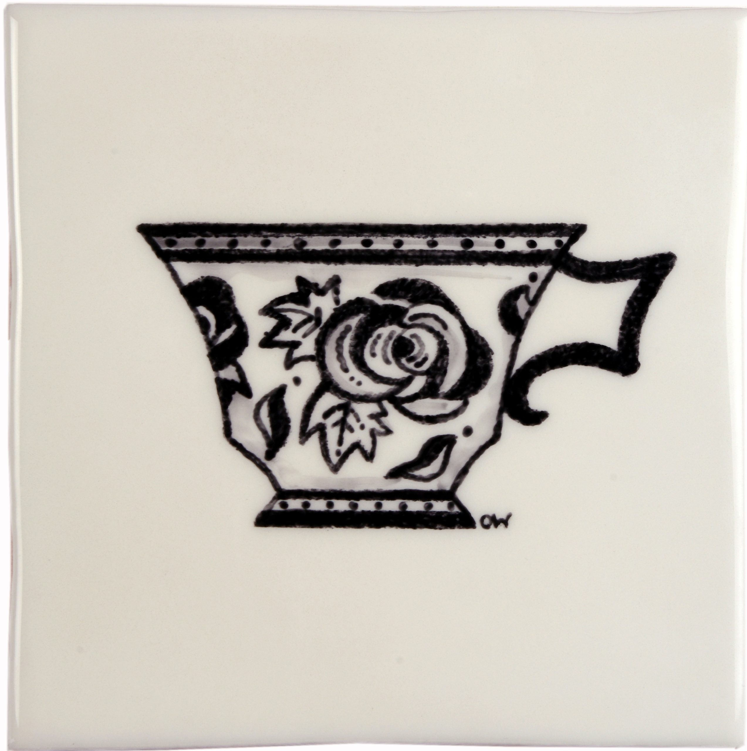Hand painted Tiles - Tearoom - Tiles of Stow