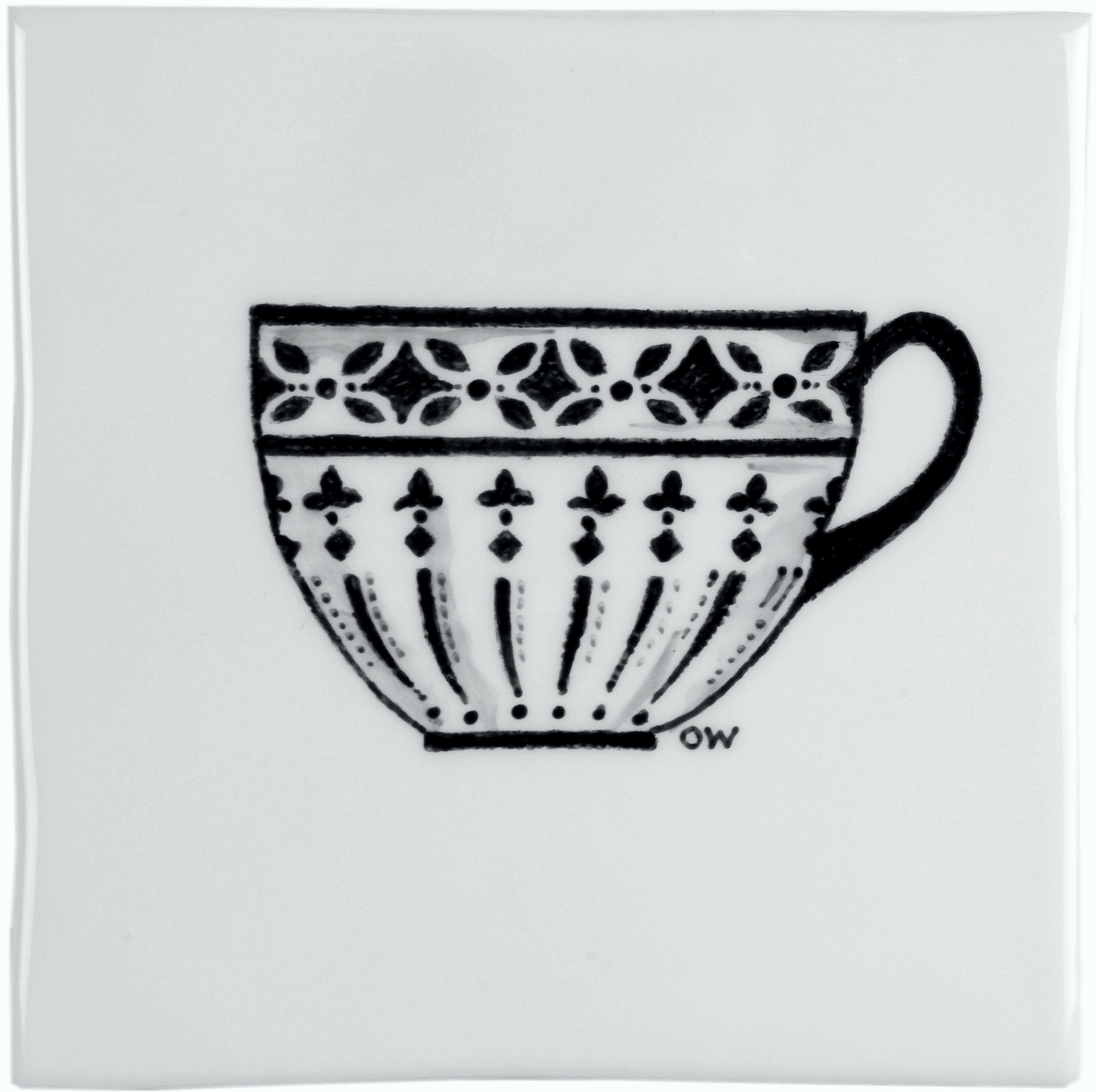 Hand painted Tiles - Tearoom - Tiles of Stow