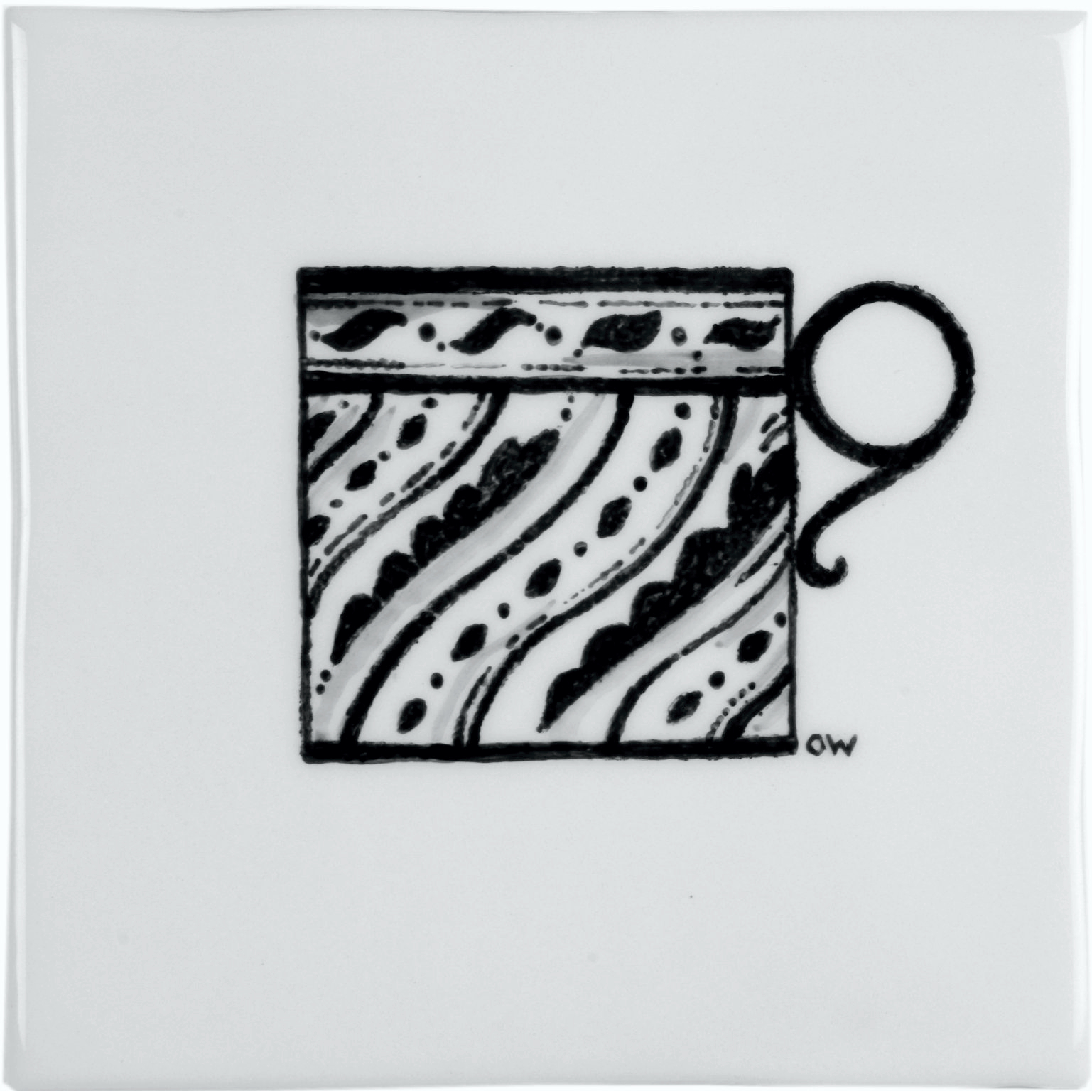 Hand painted Tiles - Tearoom - Tiles of Stow