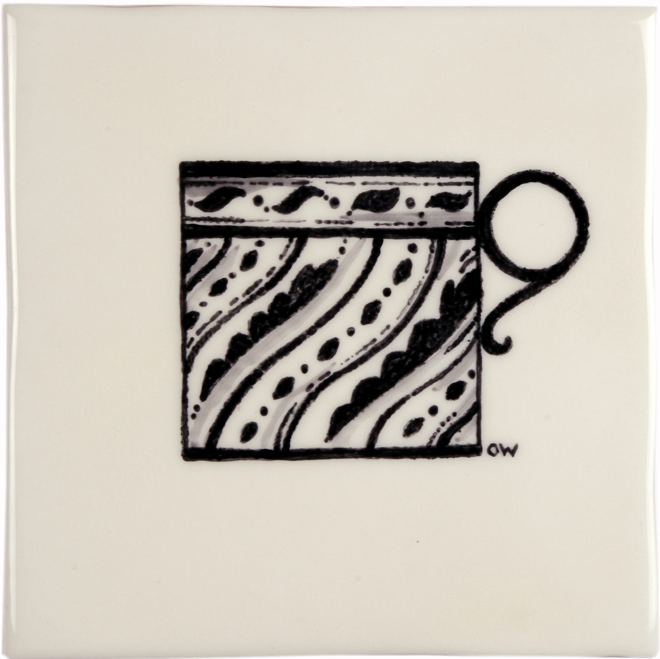 Hand painted Tiles - Tearoom - Tiles of Stow