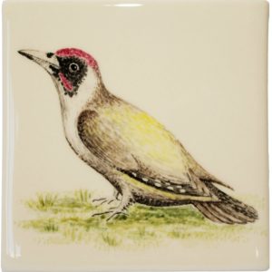 Hand painted Tiles - Woodpecker - Tiles of Stow