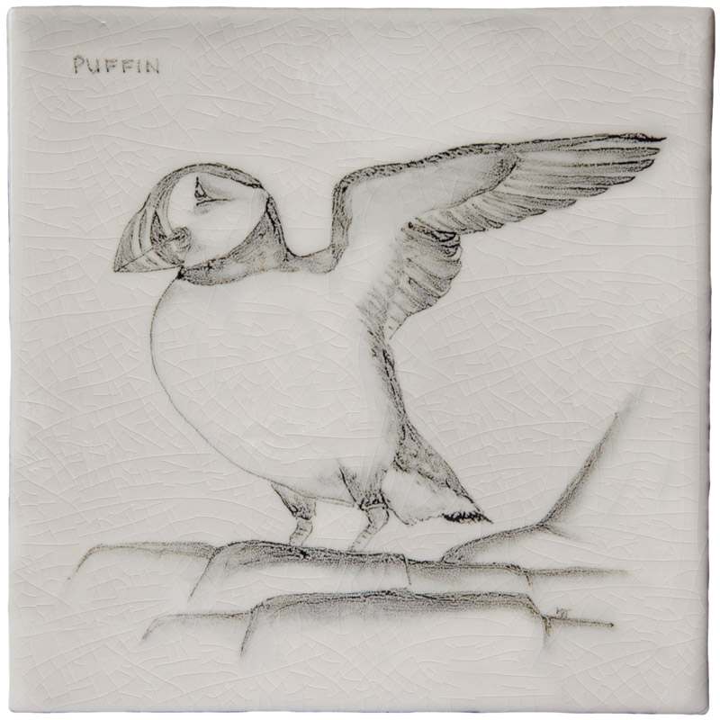 Hand painted Tiles - Coastal Birds - Tiles of Stow