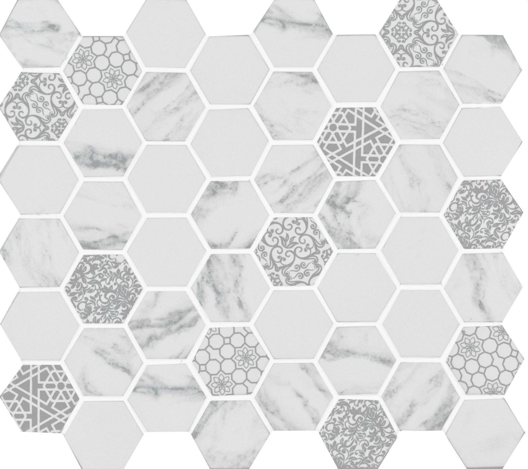 Grey and Black Mosaics - Caspar Recycled Glass Mosaic