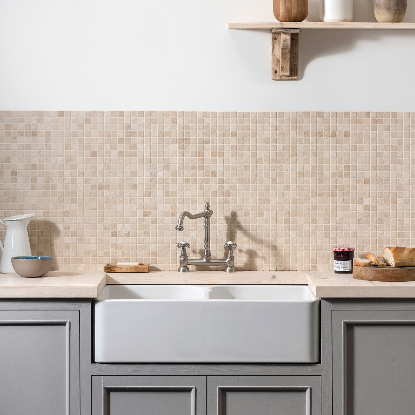 Stone Mosaics - Mixed Travertine 2.3 - Image 2