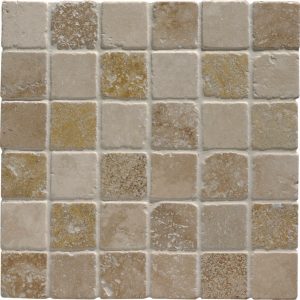 Stone Mosaics - Venetian Mosaics Mixed Travertine 4.8