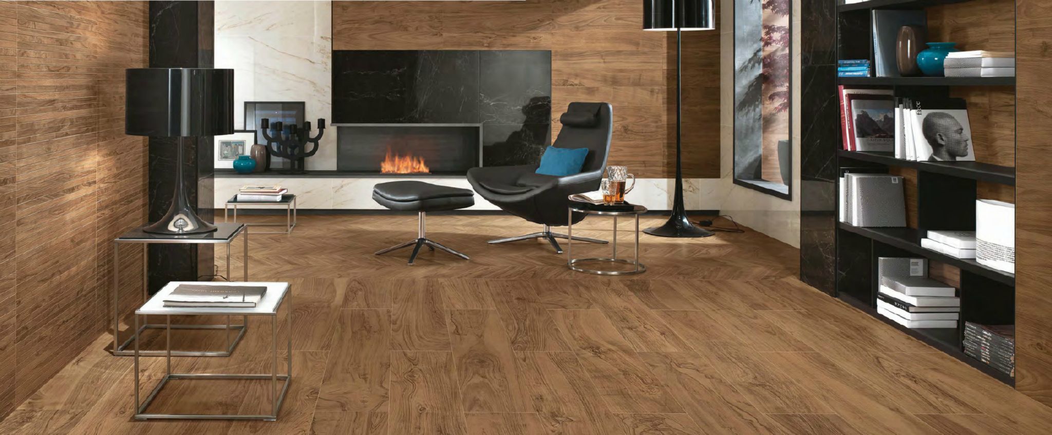 Porcelain Planks - Etic Noce Hickory - Image 2
