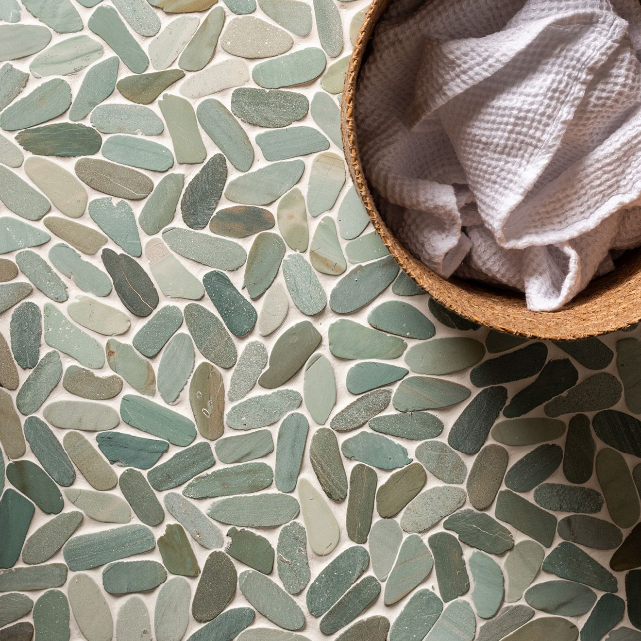 Green Mosaics - Green Balihai Stone Mosaic - Image 2