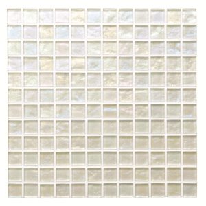 White Mosaics - Illusion Glass Mosaic