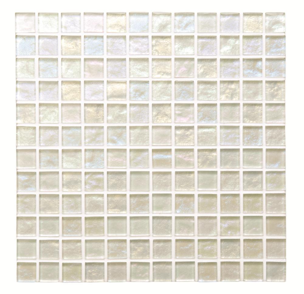 White Mosaics - Illusion Glass Mosaic