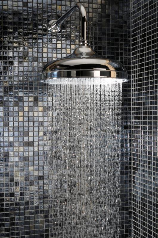Grey and Black Mosaics - Jungfrau Iridescent Glass Mosaic - Image 2