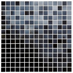 Grey and Black Mosaics - Jungfrau Iridescent Glass Mosaic