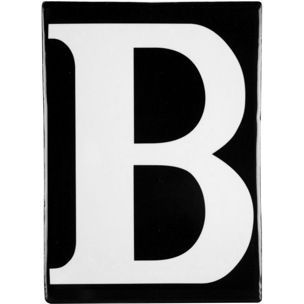 Hand Made Stoneware Letters - B