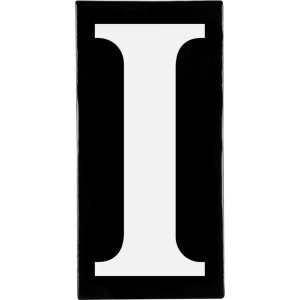 Hand Made Stoneware Letters - I