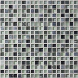 Grey and Black Mosaics - Lial Earth And Fire Mixed Mosaic